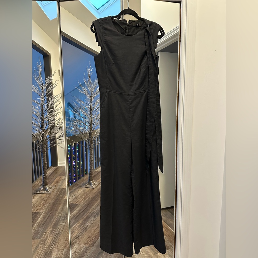 J. Crew Black Cap Sleeve Jumpsuit